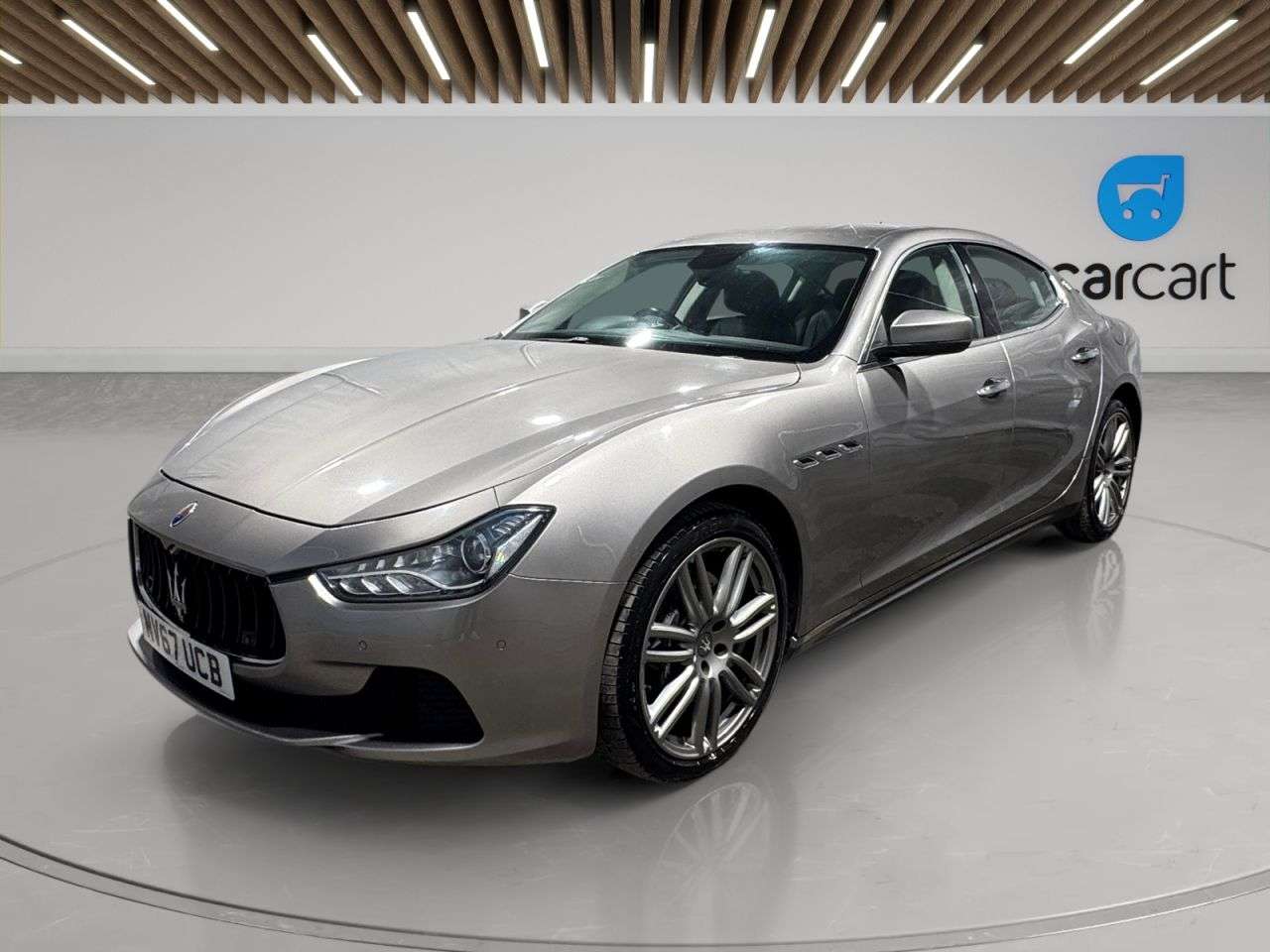 A 2017 MASERATI GHIBLI 3.0D V6 Saloon 4dr Diesel ZF Euro 5 (s/s) (275 ps) (Rates starting as low a A 2017 MASERATI GHIBLI 3.0D V6 Saloon 4dr Diesel ZF Euro 5 (s/s) (275 ps) (Rates starting as low a