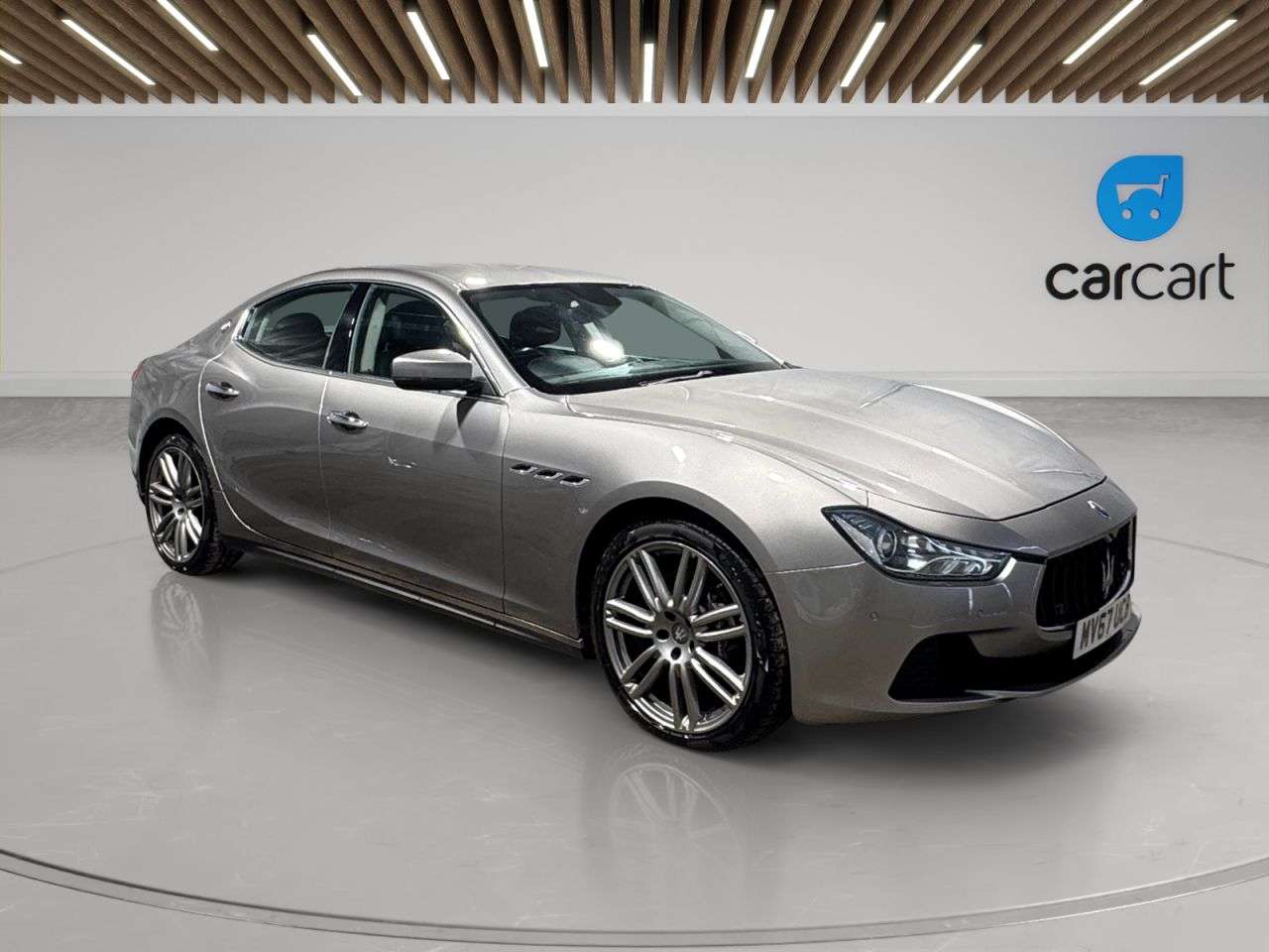 A 2017 MASERATI GHIBLI 3.0D V6 Saloon 4dr Diesel ZF Euro 5 (s/s) (275 ps) (Rates starting as low a A 2017 MASERATI GHIBLI 3.0D V6 Saloon 4dr Diesel ZF Euro 5 (s/s) (275 ps) (Rates starting as low a
