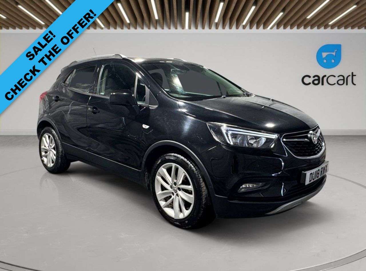 A 2018 VAUXHALL MOKKA X 1.4i Turbo ecoTEC Design Nav SUV 5dr Petrol Manual Euro 6 (s/s) (140 ps) (R A 2018 VAUXHALL MOKKA X 1.4i Turbo ecoTEC Design Nav SUV 5dr Petrol Manual Euro 6 (s/s) (140 ps) (R