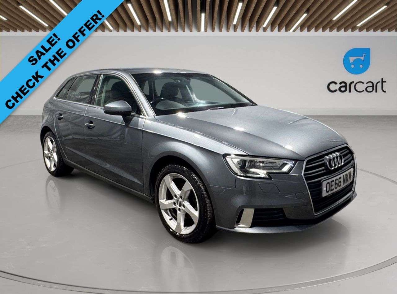A 2017 AUDI A3 2.0 TDI Sport Sportback 5dr Diesel Manual Euro 6 (s/s) (150 ps) (Rates star A 2017 AUDI A3 2.0 TDI Sport Sportback 5dr Diesel Manual Euro 6 (s/s) (150 ps) (Rates star