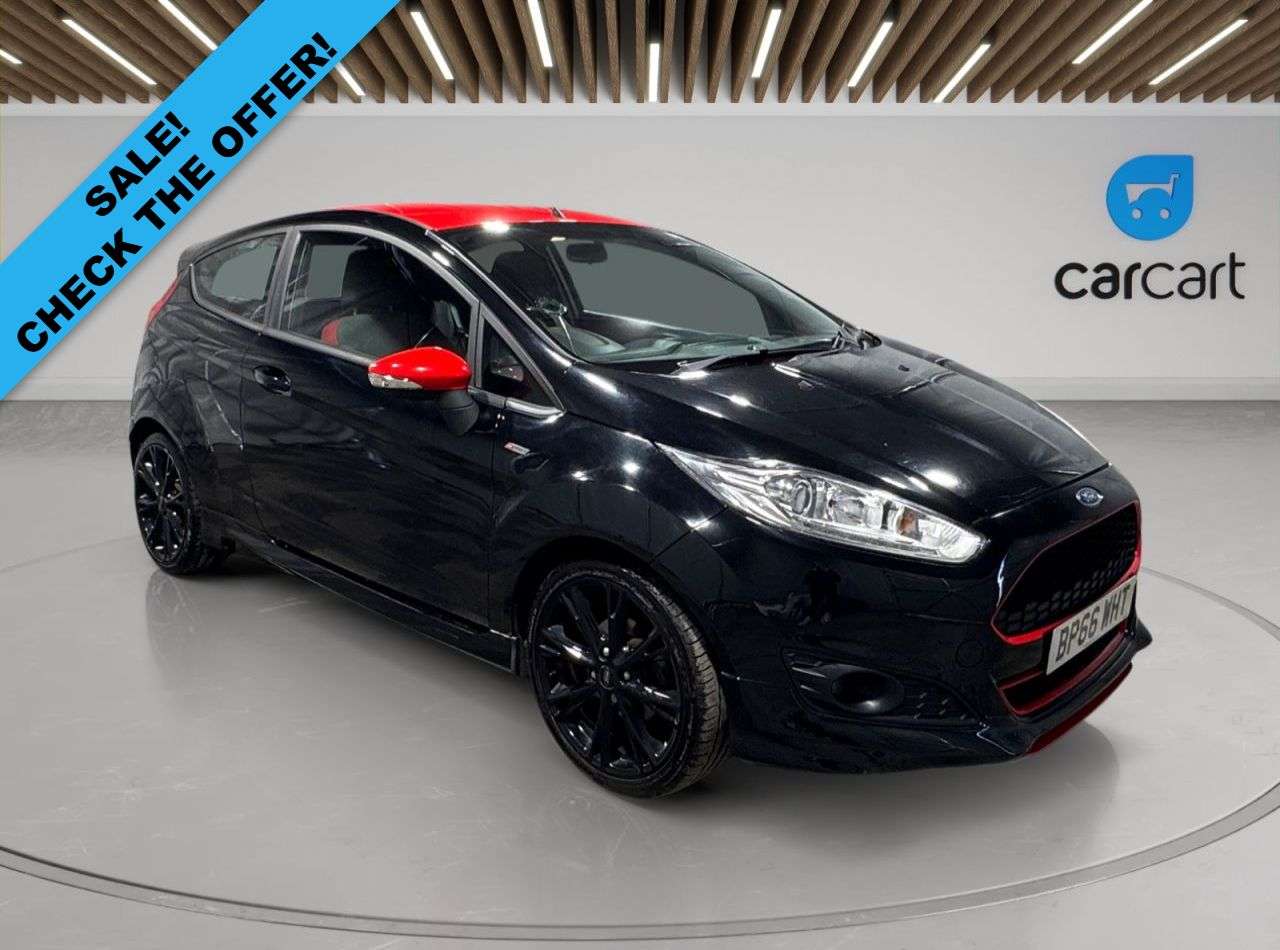 A 2017 FORD FIESTA 1.0T EcoBoost ST-Line Hatchback 3dr Petrol Manual Euro 6 (s/s) (140 ps) (Ra A 2017 FORD FIESTA 1.0T EcoBoost ST-Line Hatchback 3dr Petrol Manual Euro 6 (s/s) (140 ps) (Ra