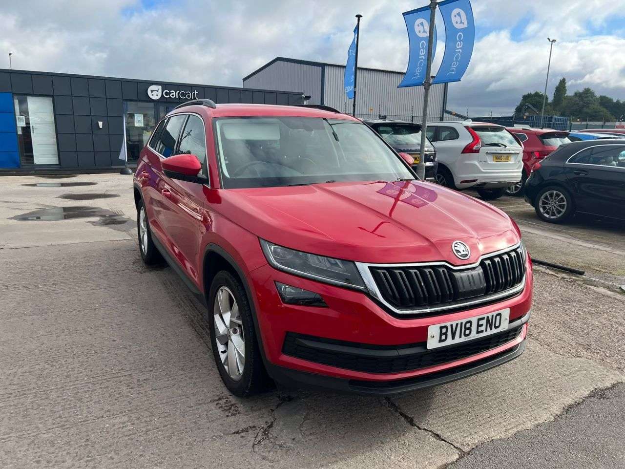 A 2018 SKODA KODIAQ 1.4 TSI ACT SE L SUV 5dr Petrol DSG Euro 6 (s/s) (5 Seat) (150 ps) (Rates s A 2018 SKODA KODIAQ 1.4 TSI ACT SE L SUV 5dr Petrol DSG Euro 6 (s/s) (5 Seat) (150 ps) (Rates s
