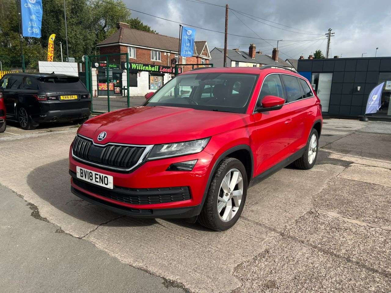A 2018 SKODA KODIAQ 1.4 TSI ACT SE L SUV 5dr Petrol DSG Euro 6 (s/s) (5 Seat) (150 ps) (Rates s A 2018 SKODA KODIAQ 1.4 TSI ACT SE L SUV 5dr Petrol DSG Euro 6 (s/s) (5 Seat) (150 ps) (Rates s