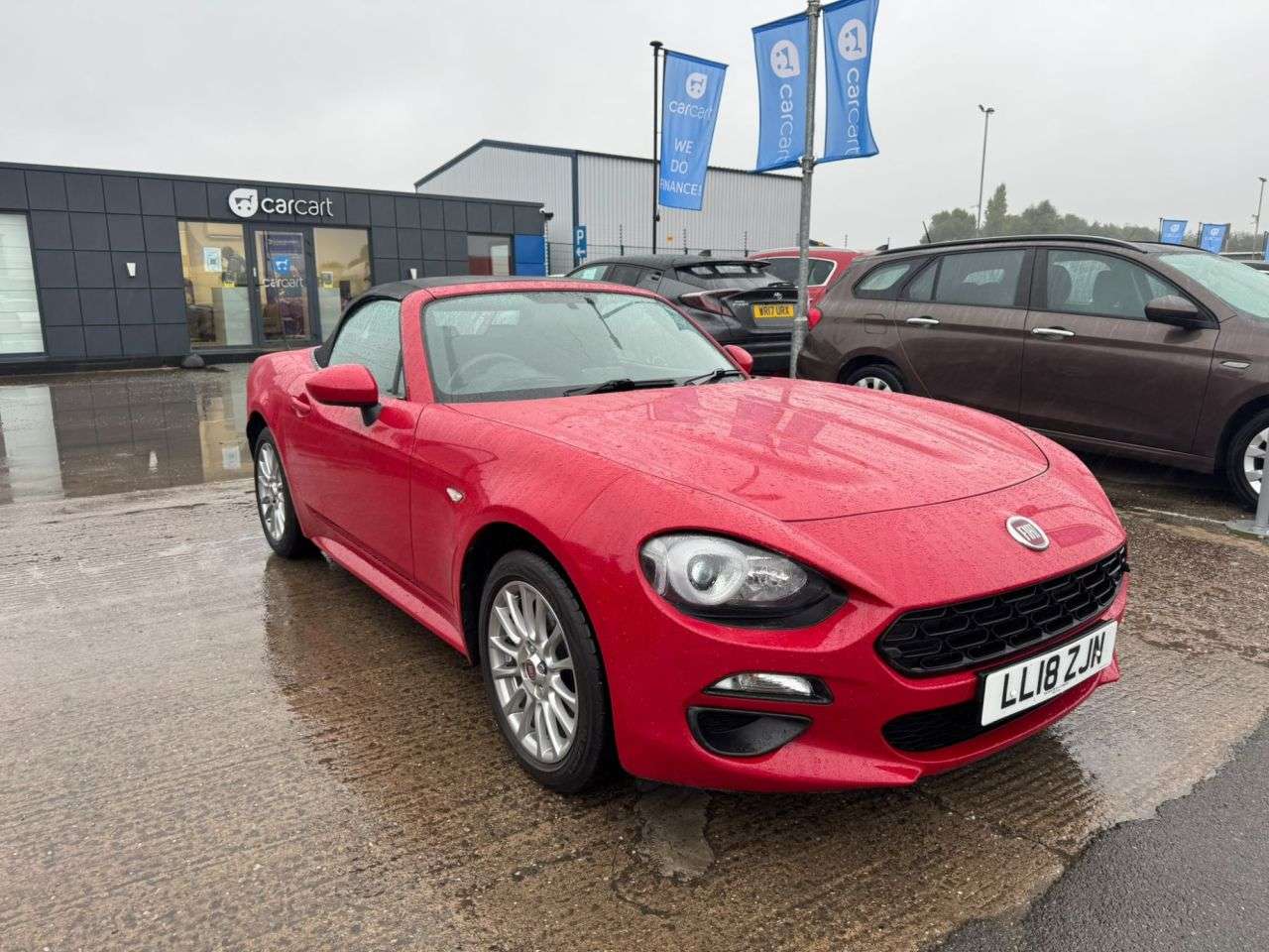A 2018 FIAT 124 SPIDER 1.4 MultiAir Classica Convertible 2dr Petrol Euro 6 (140 ps) (Rates startin A 2018 FIAT 124 SPIDER 1.4 MultiAir Classica Convertible 2dr Petrol Euro 6 (140 ps) (Rates startin