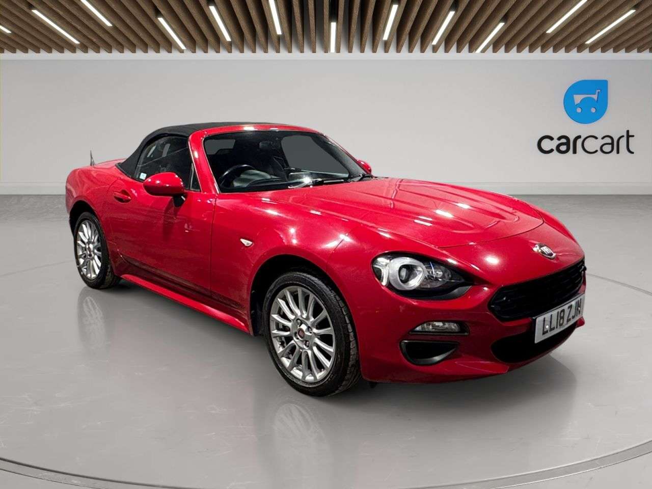 A 2018 FIAT 124 SPIDER 1.4 MultiAir Classica Convertible 2dr Petrol Euro 6 (140 ps) (Rates startin A 2018 FIAT 124 SPIDER 1.4 MultiAir Classica Convertible 2dr Petrol Euro 6 (140 ps) (Rates startin