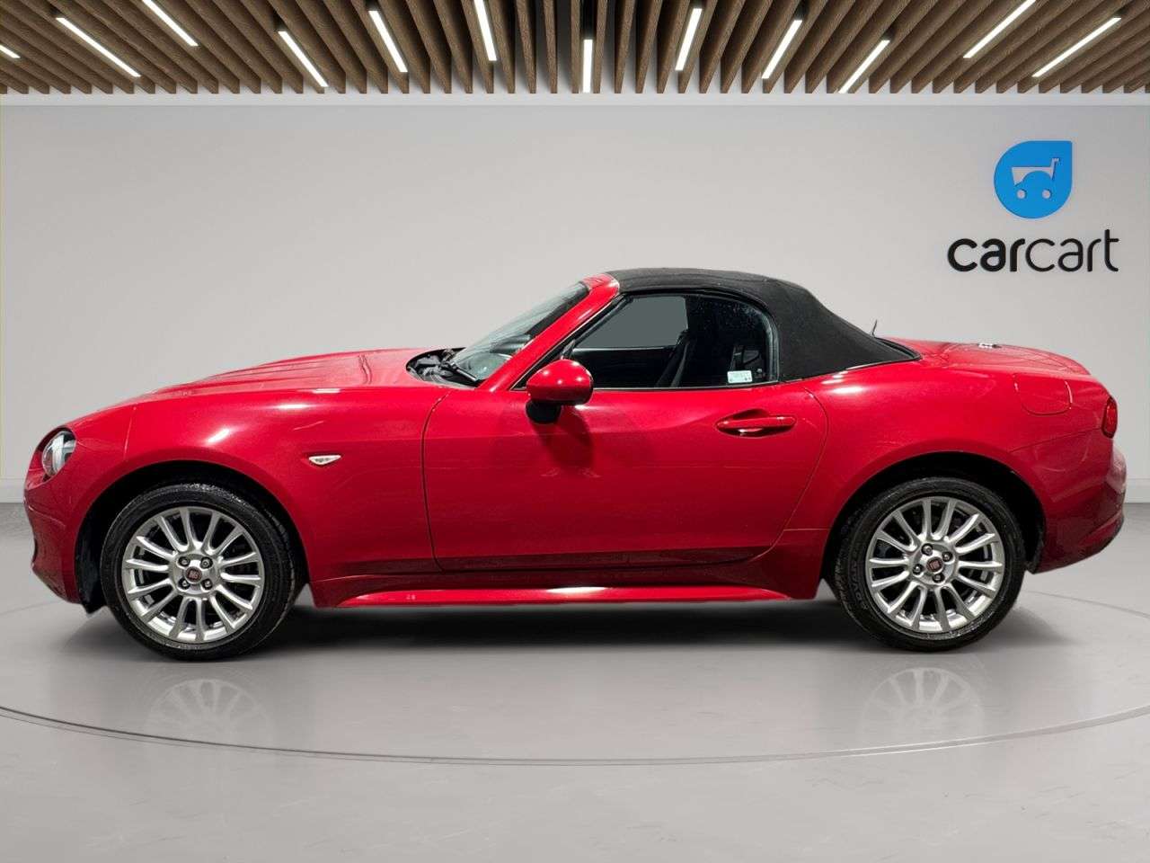 A 2018 FIAT 124 SPIDER 1.4 MultiAir Classica Convertible 2dr Petrol Euro 6 (140 ps) (Rates startin A 2018 FIAT 124 SPIDER 1.4 MultiAir Classica Convertible 2dr Petrol Euro 6 (140 ps) (Rates startin