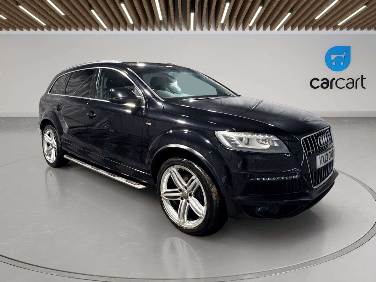 A 2013 AUDI Q7 3.0 TDI V6 S line Plus SUV 5dr Diesel Tiptronic quattro Euro 5 (s/s) (245 p A 2013 AUDI Q7 3.0 TDI V6 S line Plus SUV 5dr Diesel Tiptronic quattro Euro 5 (s/s) (245 p