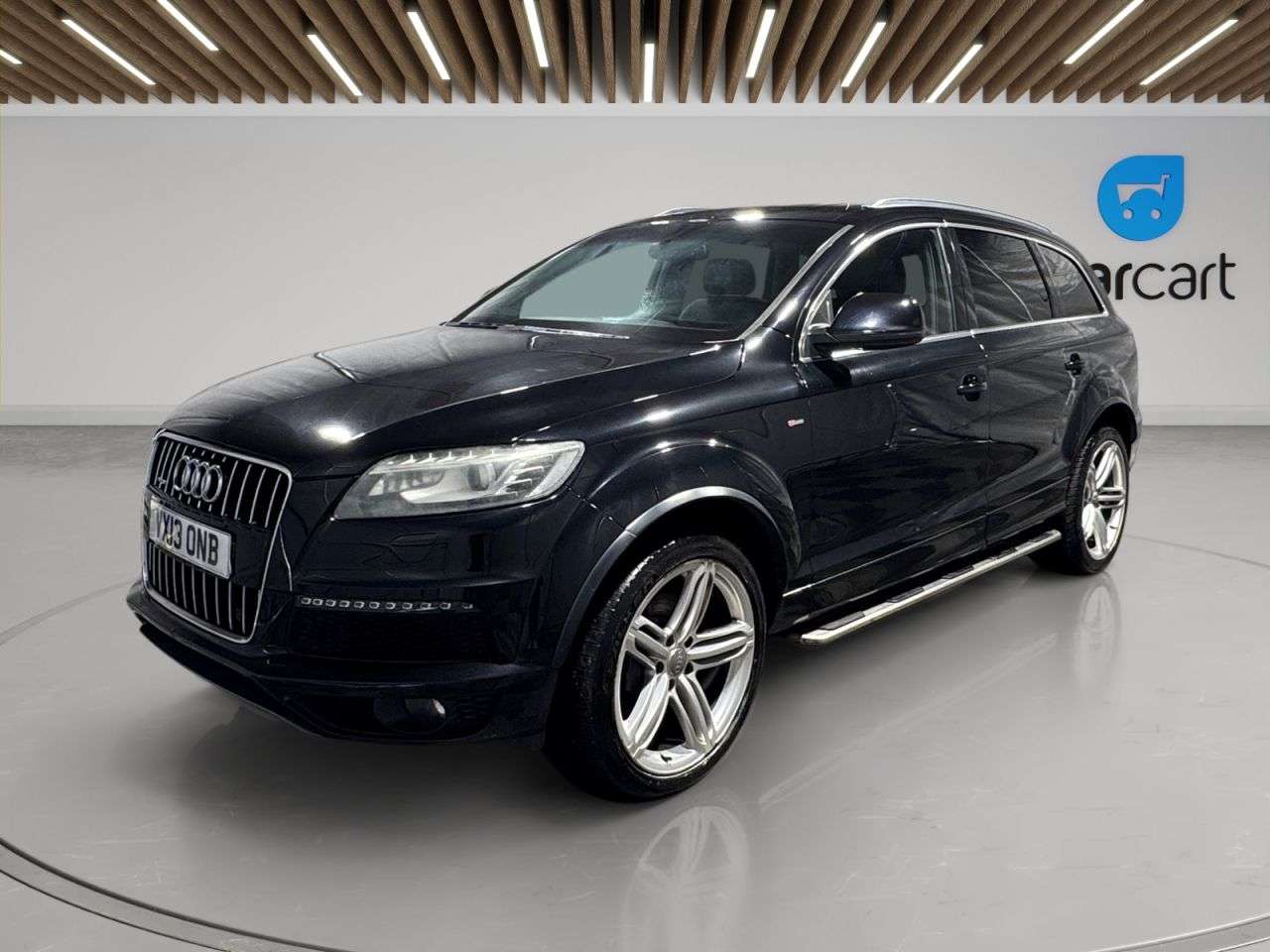 A 2013 AUDI Q7 3.0 TDI V6 S line Plus SUV 5dr Diesel Tiptronic quattro Euro 5 (s/s) (245 p A 2013 AUDI Q7 3.0 TDI V6 S line Plus SUV 5dr Diesel Tiptronic quattro Euro 5 (s/s) (245 p