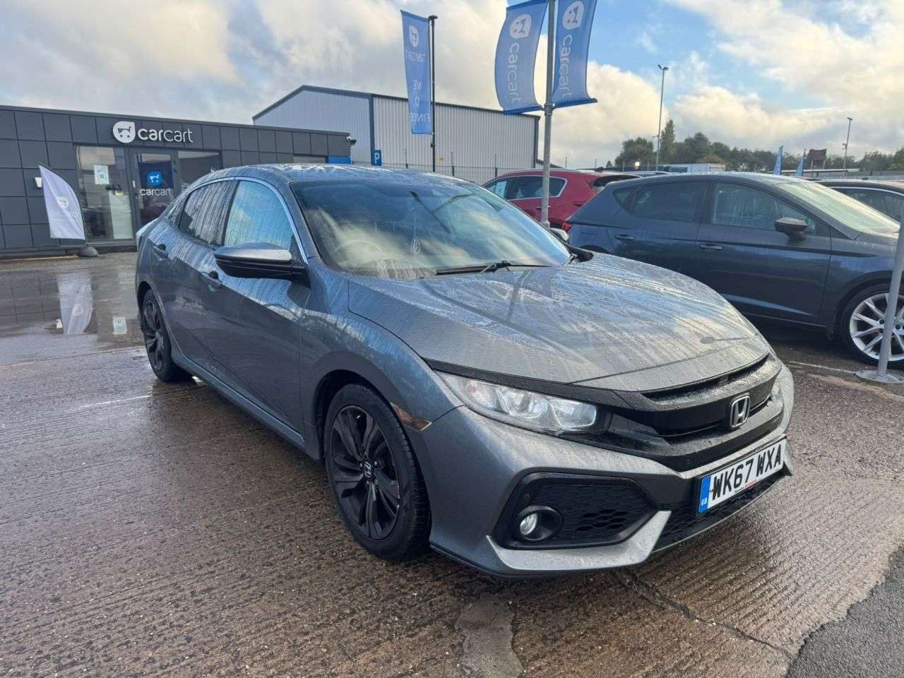 A 2017 HONDA CIVIC 1.0 VTEC Turbo SR Hatchback 5dr Petrol Manual Euro 6 (s/s) (129 ps) (Rates A 2017 HONDA CIVIC 1.0 VTEC Turbo SR Hatchback 5dr Petrol Manual Euro 6 (s/s) (129 ps) (Rates