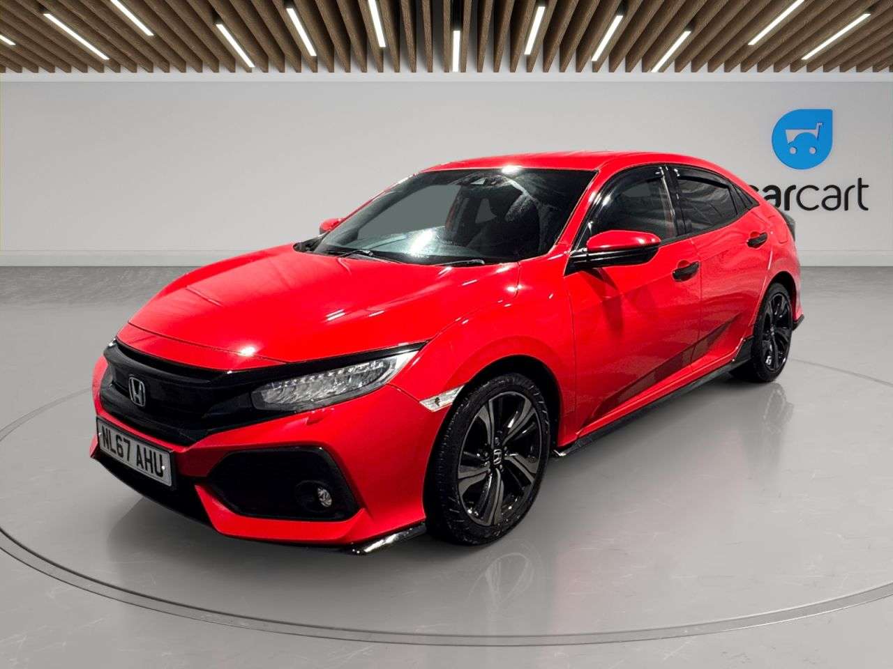 A 2017 HONDA CIVIC 1.5 VTEC Turbo Sport Hatchback 5dr Petrol Manual Euro 6 (s/s) (182 ps) (Rat A 2017 HONDA CIVIC 1.5 VTEC Turbo Sport Hatchback 5dr Petrol Manual Euro 6 (s/s) (182 ps) (Rat