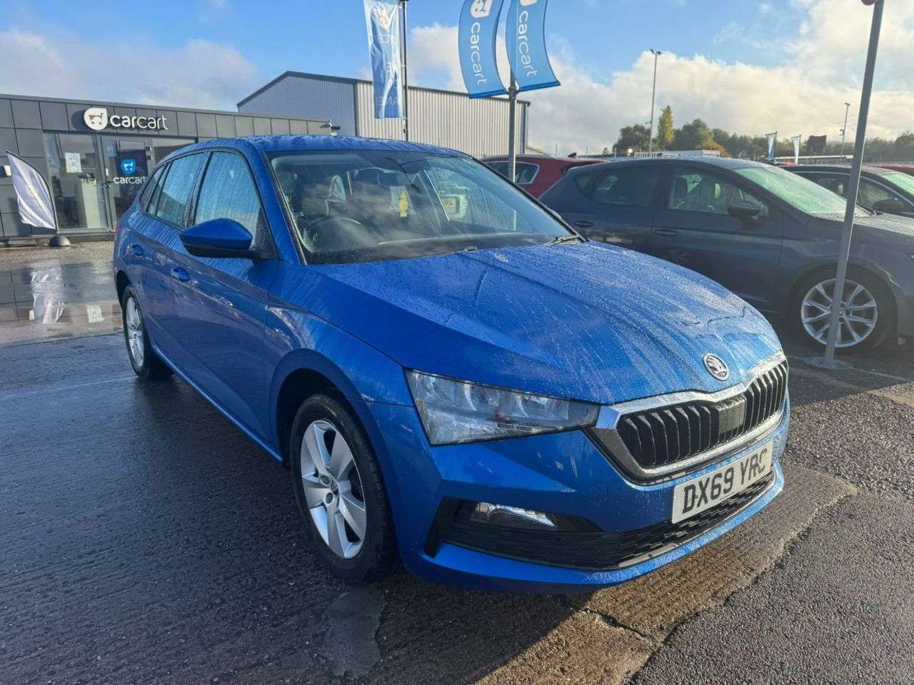 A 2019 SKODA SCALA 1.0 TSI SE Hatchback 5dr Petrol Manual Euro 6 (s/s) (115 ps) (Rates startin A 2019 SKODA SCALA 1.0 TSI SE Hatchback 5dr Petrol Manual Euro 6 (s/s) (115 ps) (Rates startin