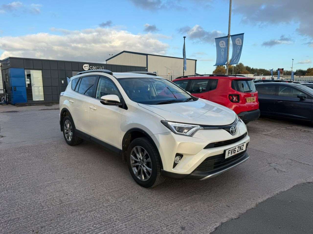 A 2016 TOYOTA RAV4 2.0 V-Matic Excel SUV 5dr Petrol CVT 4WD Euro 6 (s/s) (151 ps) (Rates start A 2016 TOYOTA RAV4 2.0 V-Matic Excel SUV 5dr Petrol CVT 4WD Euro 6 (s/s) (151 ps) (Rates start