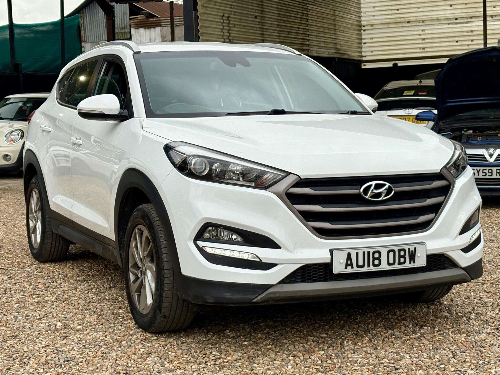 A 2018 HYUNDAI TUCSON 1.6 GDi Blue Drive SE Nav Euro 6 (s/s) 5dr A 2018 HYUNDAI TUCSON 1.6 GDi Blue Drive SE Nav Euro 6 (s/s) 5dr