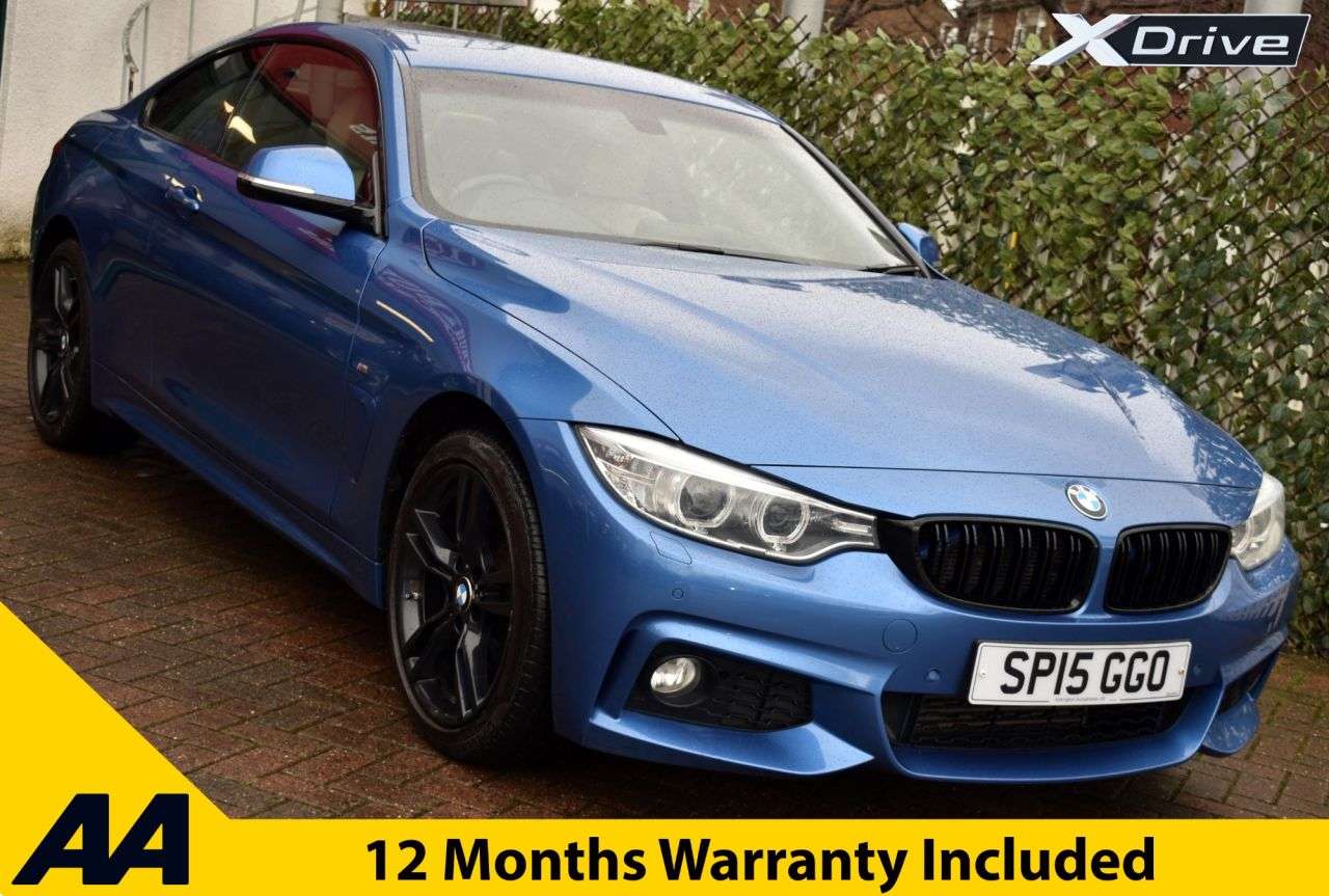 A 2015 BMW 4 SERIES 430d X-DRIVE M-SPORT COUPE 8-SPEED AUTO 255 BHP Pro Navigation / DAB / Crui A 2015 BMW 4 SERIES 430d X-DRIVE M-SPORT COUPE 8-SPEED AUTO 255 BHP Pro Navigation / DAB / Crui