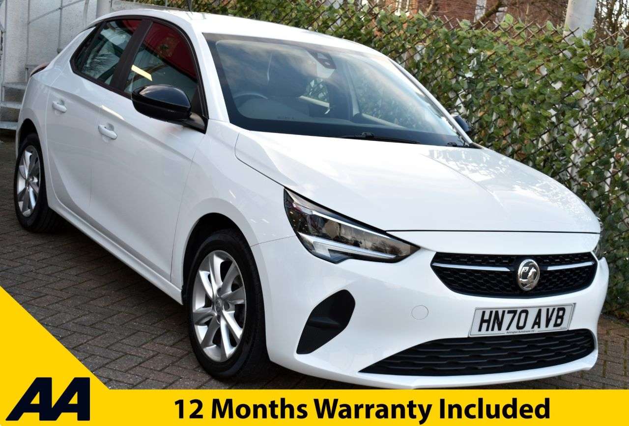 A 2020 VAUXHALL CORSA 1.2 SE 5 DOOR 74 BHP (EURO 6) Apple CarPlay / Android Auto A 2020 VAUXHALL CORSA 1.2 SE 5 DOOR 74 BHP (EURO 6) Apple CarPlay / Android Auto