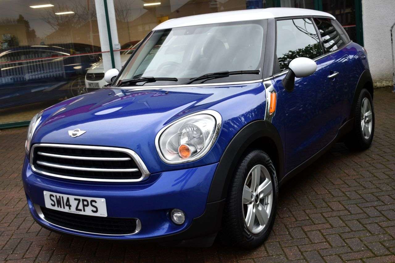 A 2014 MINI PACEMAN 2.0D COOPER 3 DOOR AUTO 110 BHP (EURO 6) Air Con / Bluetooth / Rear Parking A 2014 MINI PACEMAN 2.0D COOPER 3 DOOR AUTO 110 BHP (EURO 6) Air Con / Bluetooth / Rear Parking