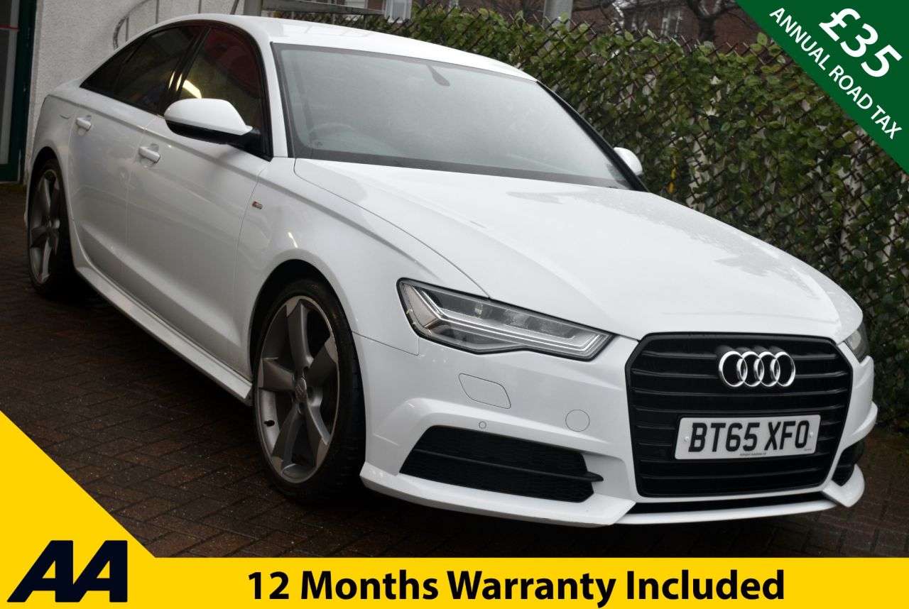 A 2015 AUDI A6 SALOON 2.0TDi ULTRA BLACK EDITION SALOON S-TRONIC AUTO 187 BHP (EURO 6) Navigation A 2015 AUDI A6 SALOON 2.0TDi ULTRA BLACK EDITION SALOON S-TRONIC AUTO 187 BHP (EURO 6) Navigation