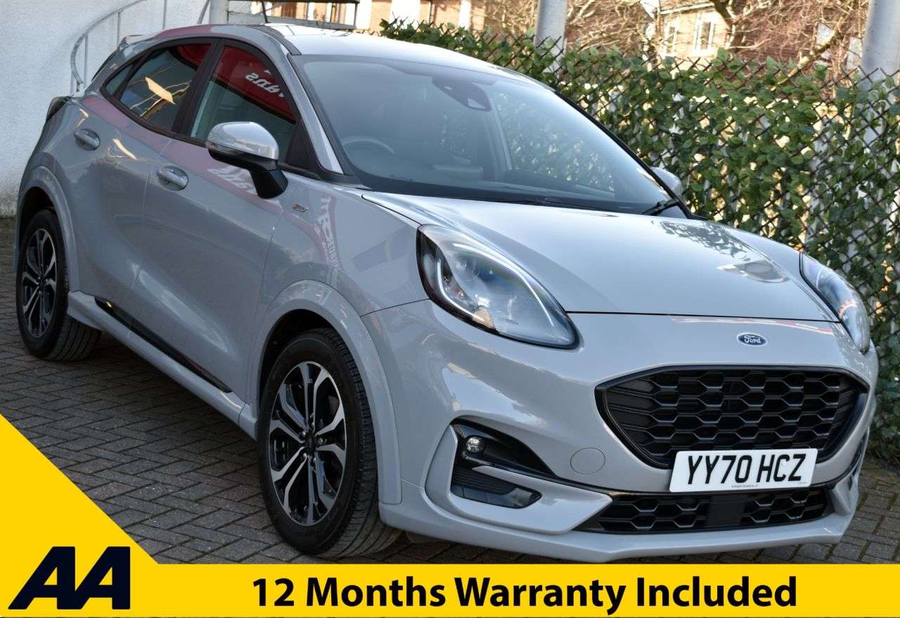 A 2020 FORD PUMA 1.0T ST-LINE MHEV 5 DOOR 6-SPEED 123 BHP (EURO 6) CarPlay / Rear Park / Pri A 2020 FORD PUMA 1.0T ST-LINE MHEV 5 DOOR 6-SPEED 123 BHP (EURO 6) CarPlay / Rear Park / Pri