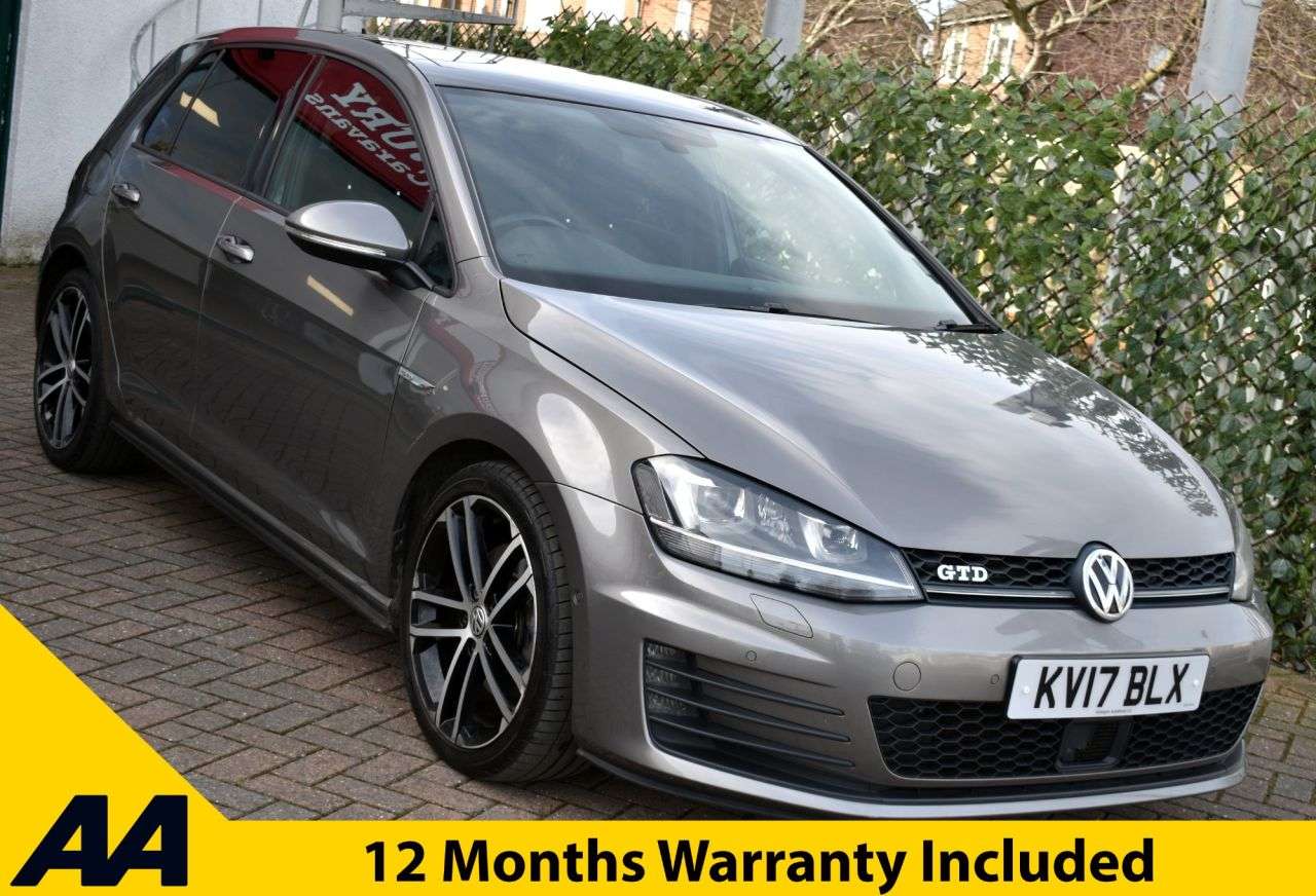 A 2017 VOLKSWAGEN GOLF 2.0 GTD 5 DOOR DSG AUTO 181 BHP (EURO 6) Panoramic Roof / Rev Camera A 2017 VOLKSWAGEN GOLF 2.0 GTD 5 DOOR DSG AUTO 181 BHP (EURO 6) Panoramic Roof / Rev Camera