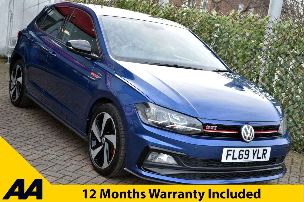 A 2019 VOLKSWAGEN POLO 2.0TSi GTI 5 DOOR DSG AUTO 197 BHP (EURO 6) Apple CarPlay / Park Assist / D A 2019 VOLKSWAGEN POLO 2.0TSi GTI 5 DOOR DSG AUTO 197 BHP (EURO 6) Apple CarPlay / Park Assist / D