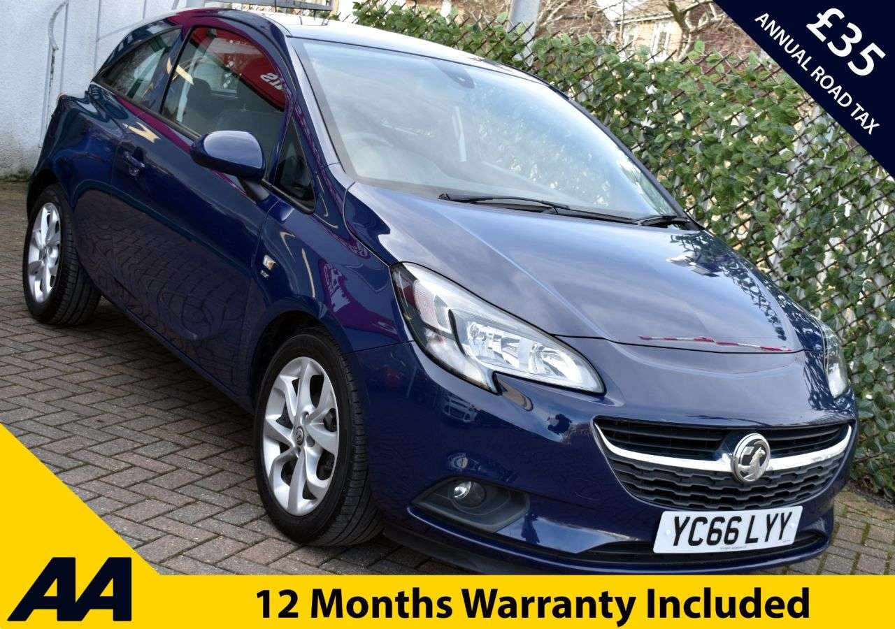 A 2016 VAUXHALL CORSA 1.4i ECOFLEX ENERGY 3 DOOR 74 BHP (EURO 6) Heated Seats + Steering Wheel A 2016 VAUXHALL CORSA 1.4i ECOFLEX ENERGY 3 DOOR 74 BHP (EURO 6) Heated Seats + Steering Wheel