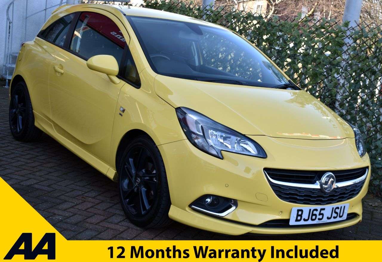 A 2015 VAUXHALL CORSA 1.4i SRi VX-LINE 3 DOOR 89 BHP (EURO 6) Bluetooth / DAB / Cruise A 2015 VAUXHALL CORSA 1.4i SRi VX-LINE 3 DOOR 89 BHP (EURO 6) Bluetooth / DAB / Cruise