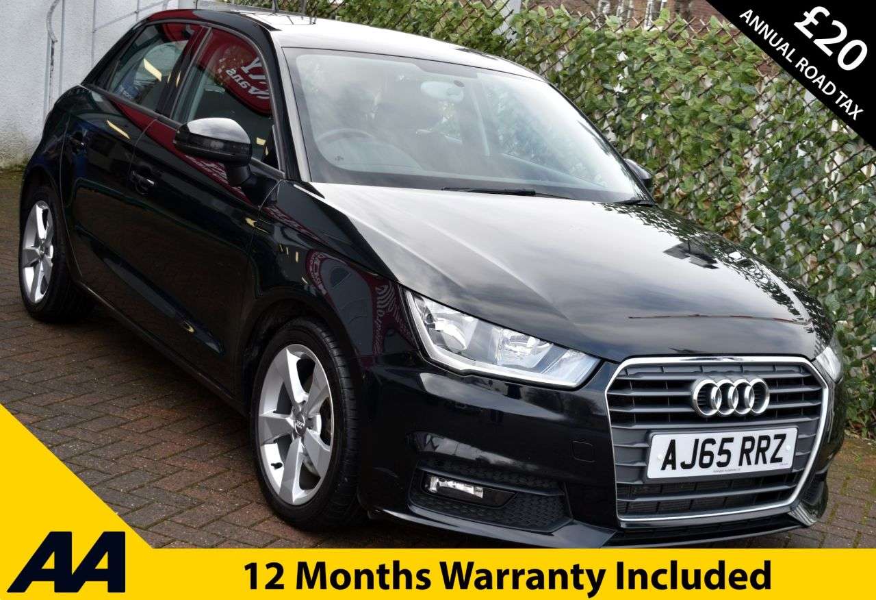 A 2016 AUDI A1 1.6TDI SPORT SPORTBACK 5 DOOR 114 BHP (EURO 6) Bluetooth / £20.00 Road Tax A 2016 AUDI A1 1.6TDI SPORT SPORTBACK 5 DOOR 114 BHP (EURO 6) Bluetooth / £20.00 Road Tax