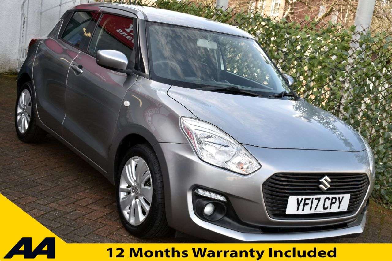 A 2017 SUZUKI SWIFT 1.0 BOOSTERJET SZ-T 5 DOOR 6-SPEED 109 BHP (EURO 6) Rev Camera / Bluetooth A 2017 SUZUKI SWIFT 1.0 BOOSTERJET SZ-T 5 DOOR 6-SPEED 109 BHP (EURO 6) Rev Camera / Bluetooth