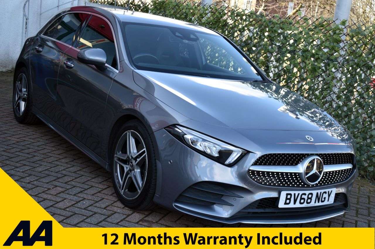 A 2018 MERCEDES-BENZ A-CLASS A200 AMG LINE PREMIUM 5 DOOR 7G-DCT AUTO 161 BHP (EURO 6) Navigation / Came A 2018 MERCEDES-BENZ A-CLASS A200 AMG LINE PREMIUM 5 DOOR 7G-DCT AUTO 161 BHP (EURO 6) Navigation / Came