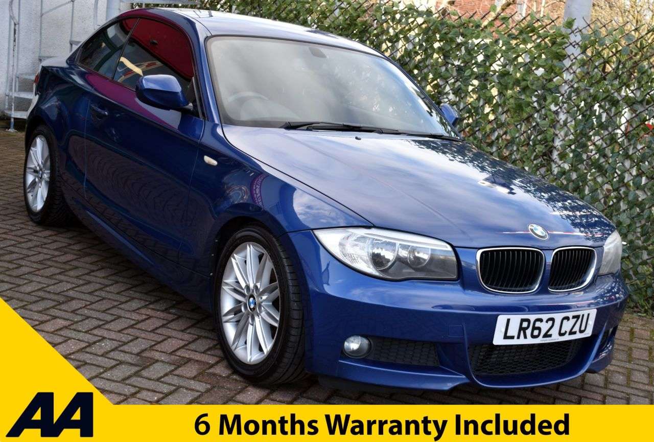 A 2012 BMW 1 SERIES 120d M-SPORT COUPE AUTO 175 BHP Rear Park / Privacy Glass A 2012 BMW 1 SERIES 120d M-SPORT COUPE AUTO 175 BHP Rear Park / Privacy Glass