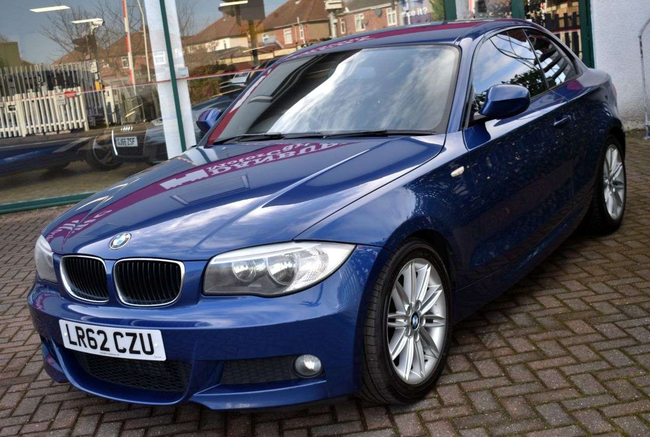 A 2012 BMW 1 SERIES 120d M-SPORT COUPE AUTO 175 BHP Rear Park / Privacy Glass A 2012 BMW 1 SERIES 120d M-SPORT COUPE AUTO 175 BHP Rear Park / Privacy Glass