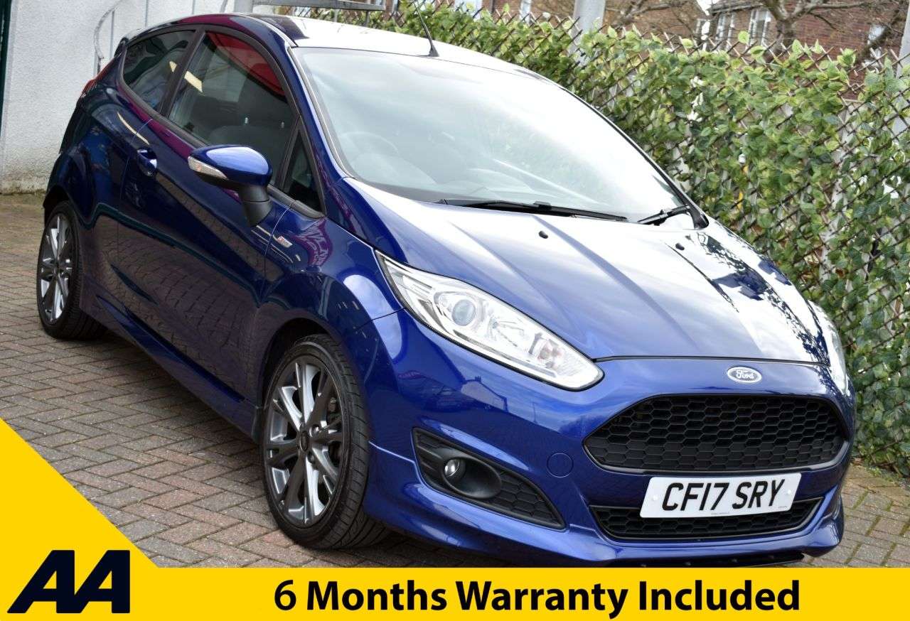 A 2017 FORD FIESTA 1.0T ECOBOOST ST-LINE 3 DOOR 6-SPEED 123 BHP (EURO 6) Sat Nav / Privacy Gla A 2017 FORD FIESTA 1.0T ECOBOOST ST-LINE 3 DOOR 6-SPEED 123 BHP (EURO 6) Sat Nav / Privacy Gla