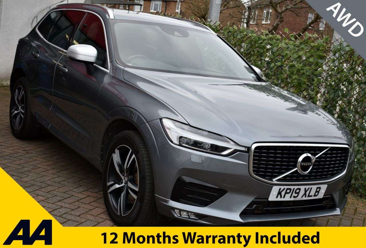 A 2019 VOLVO XC60 2.0 T5 R-DESIGN AWD 5 DOOR 8-SPEED AUTO 247 BHP (EURO 6) Heated Seats + Ste A 2019 VOLVO XC60 2.0 T5 R-DESIGN AWD 5 DOOR 8-SPEED AUTO 247 BHP (EURO 6) Heated Seats + Ste