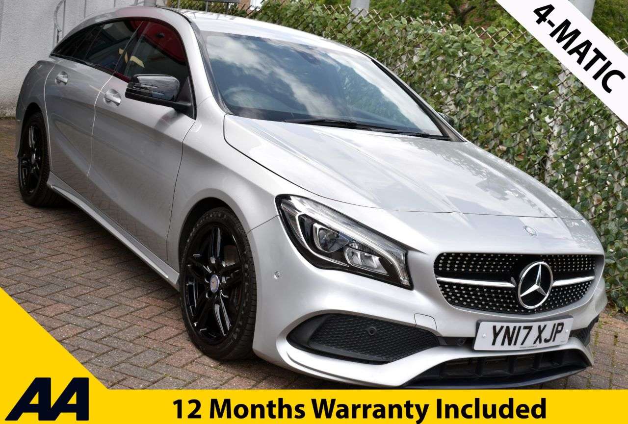 A 2017 MERCEDES-BENZ CLA CLA220d AMG-LINE 4-MATIC SHOOTING BRAKE 7G-DCT 175 BHP (EURO 6) CarPlay / N A 2017 MERCEDES-BENZ CLA CLA220d AMG-LINE 4-MATIC SHOOTING BRAKE 7G-DCT 175 BHP (EURO 6) CarPlay / N
