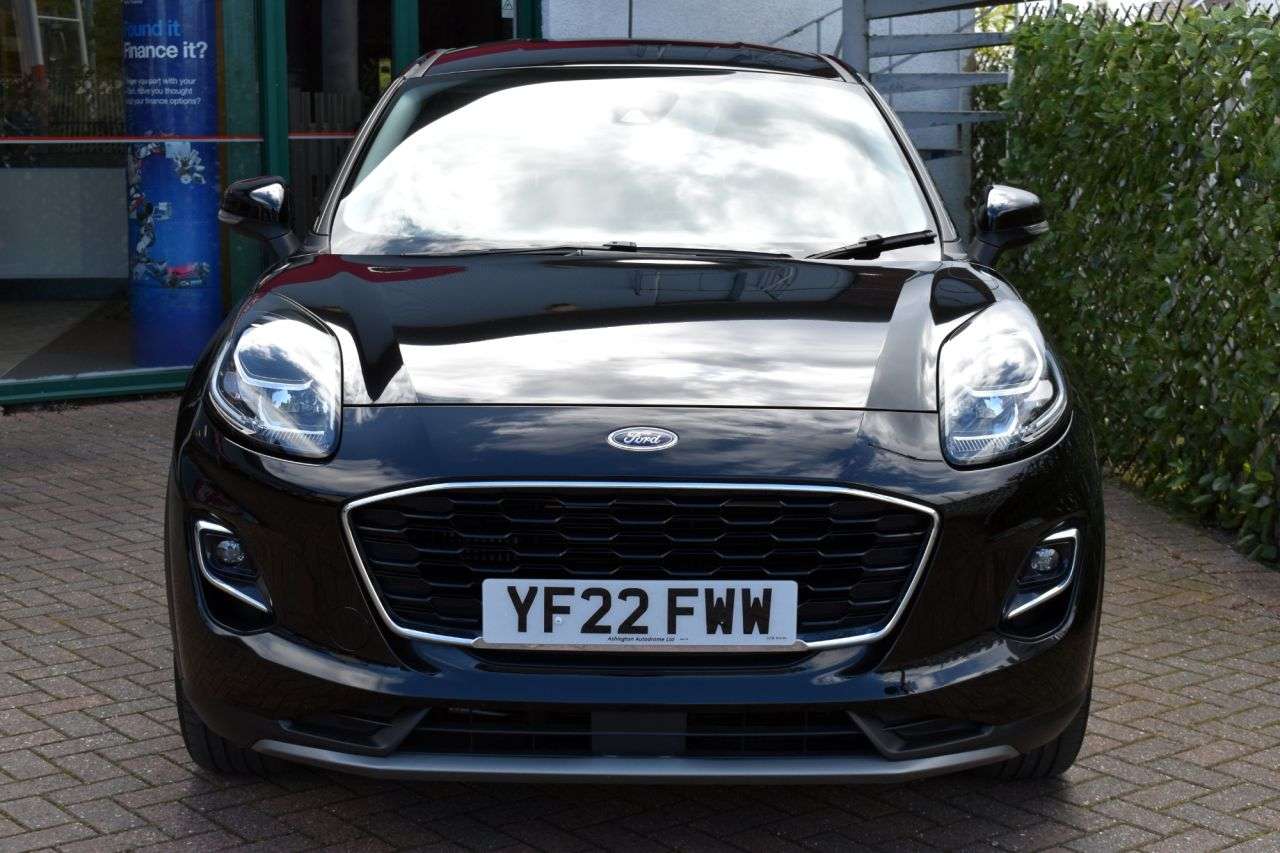 A 2022 FORD PUMA 1.0T MHEV TITANIUM DCT AUTO 5 DOOR 123 BHP (EURO 6) Apple CarPlay / DAB / P A 2022 FORD PUMA 1.0T MHEV TITANIUM DCT AUTO 5 DOOR 123 BHP (EURO 6) Apple CarPlay / DAB / P