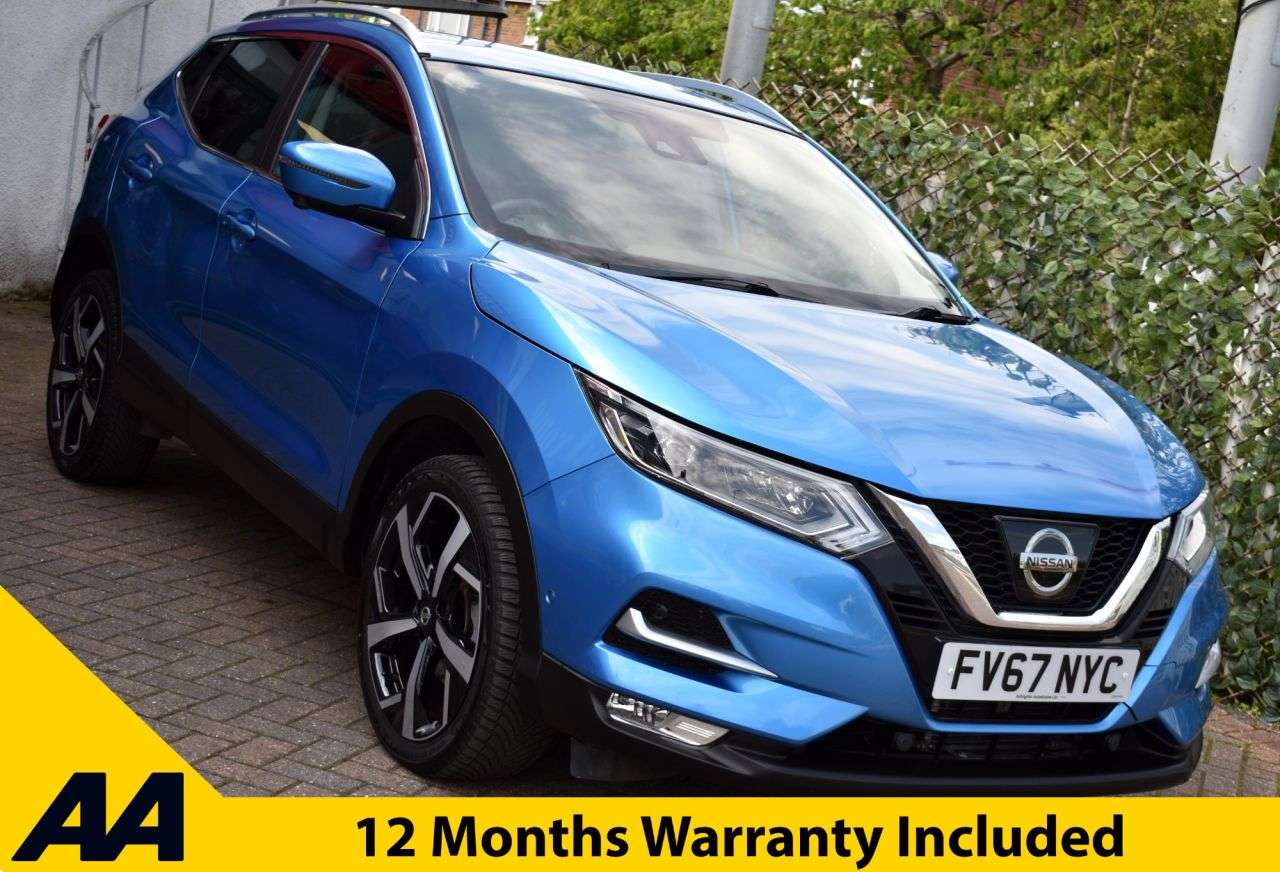 A 2017 NISSAN QASHQAI 1.2 DIG-T TEKNA XTRONIC AUTO 6-SPEED 113 BHP (EURO 6) 360 Cameras / Full Ni A 2017 NISSAN QASHQAI 1.2 DIG-T TEKNA XTRONIC AUTO 6-SPEED 113 BHP (EURO 6) 360 Cameras / Full Ni