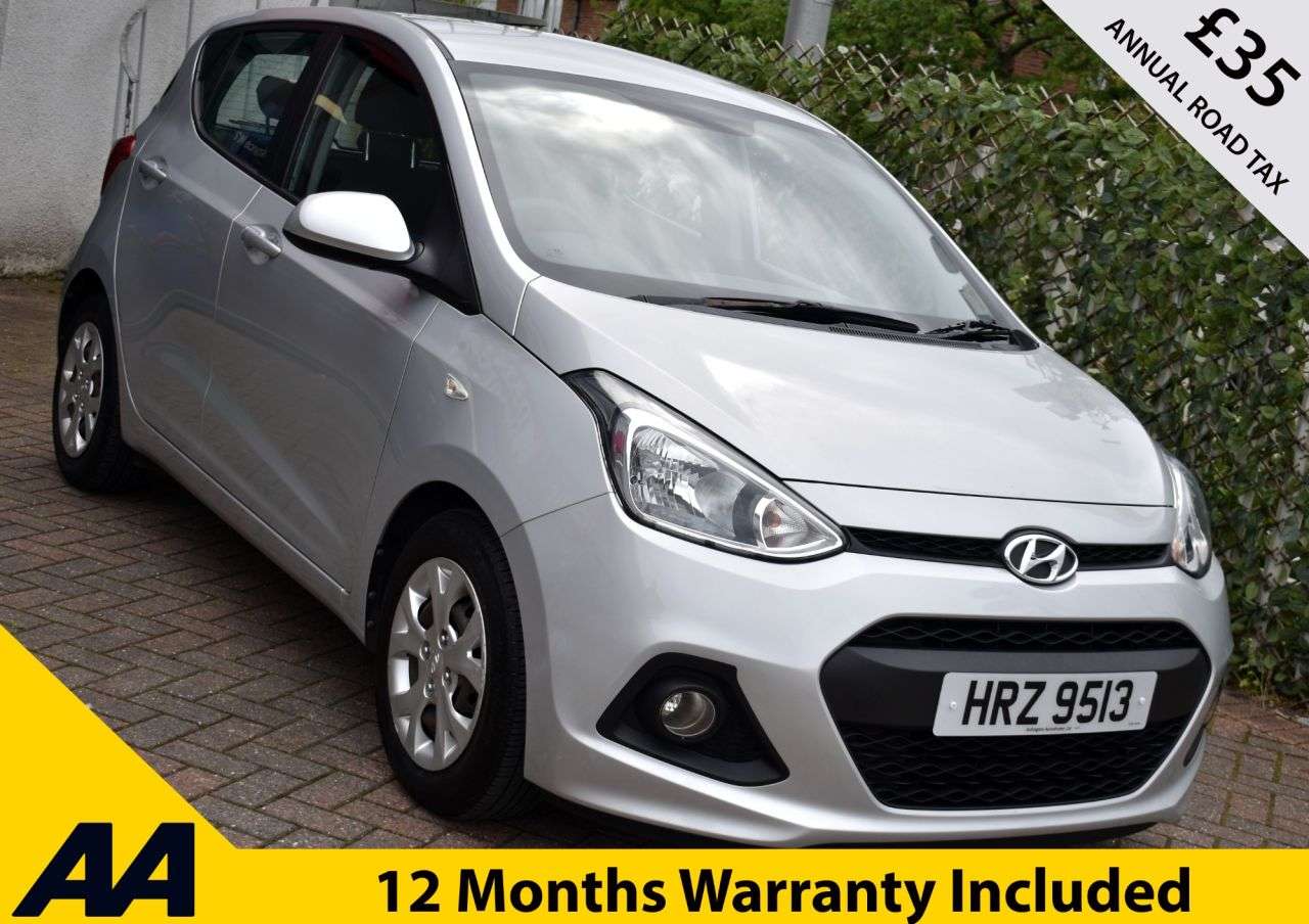 A 2014 HYUNDAI I10 1.2 SE 5 DOOR 86 BHP Air Con / Radio CD / £35 Road Tax A 2014 HYUNDAI I10 1.2 SE 5 DOOR 86 BHP Air Con / Radio CD / £35 Road Tax