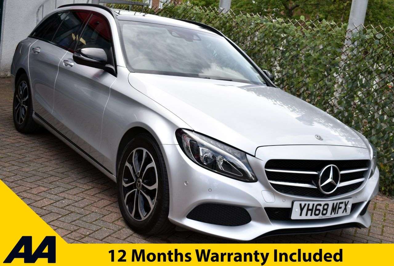 A 2018 MERCEDES-BENZ C-CLASS C200 SPORT PREMIUM ESTATE 9G-TRONIC AUTO 181 BHP (EURO 6) High Spec - See D A 2018 MERCEDES-BENZ C-CLASS C200 SPORT PREMIUM ESTATE 9G-TRONIC AUTO 181 BHP (EURO 6) High Spec - See D