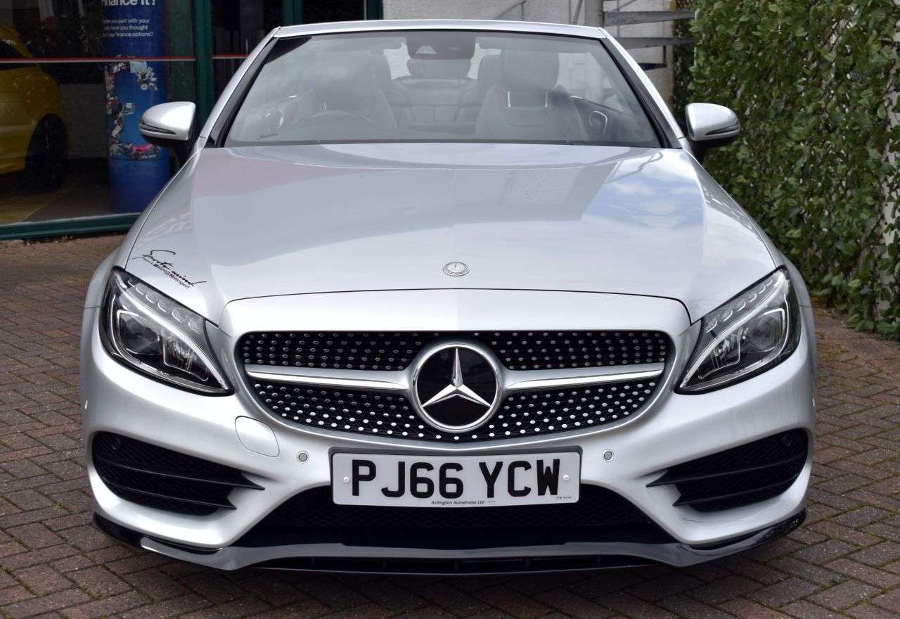 A 2016 MERCEDES-BENZ C CLASS C220d AMG LINE CABRIOLET 9G-TRONIC AUTO 168 BHP (EURO 6) High Specification A 2016 MERCEDES-BENZ C CLASS C220d AMG LINE CABRIOLET 9G-TRONIC AUTO 168 BHP (EURO 6) High Specification