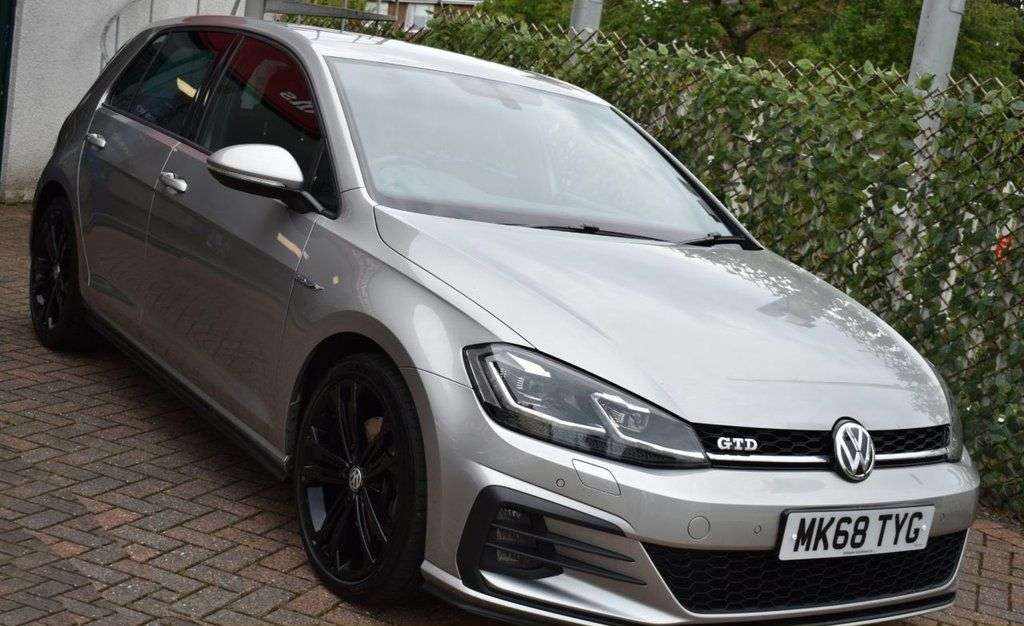 A 2018 VOLKSWAGEN GOLF 2.0TDi GTD 5 DOOR 6-SPEED 181 BHP (EURO 6) Apple CarPlay / Heated Seats A 2018 VOLKSWAGEN GOLF 2.0TDi GTD 5 DOOR 6-SPEED 181 BHP (EURO 6) Apple CarPlay / Heated Seats
