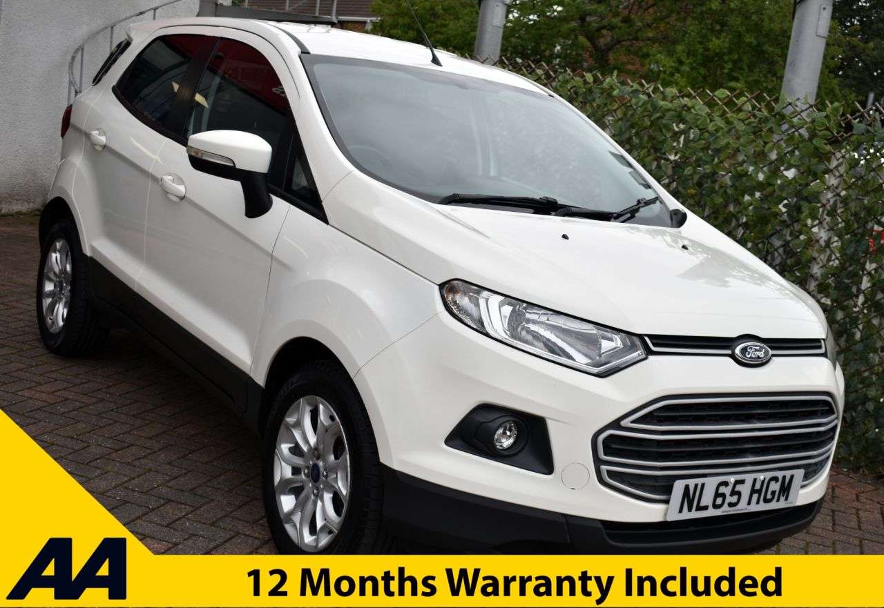 A 2015 FORD ECOSPORT 1.5 ZETEC AUTO 5 DOOR 110 BHP Heated Front Seats / Rear Parking A 2015 FORD ECOSPORT 1.5 ZETEC AUTO 5 DOOR 110 BHP Heated Front Seats / Rear Parking