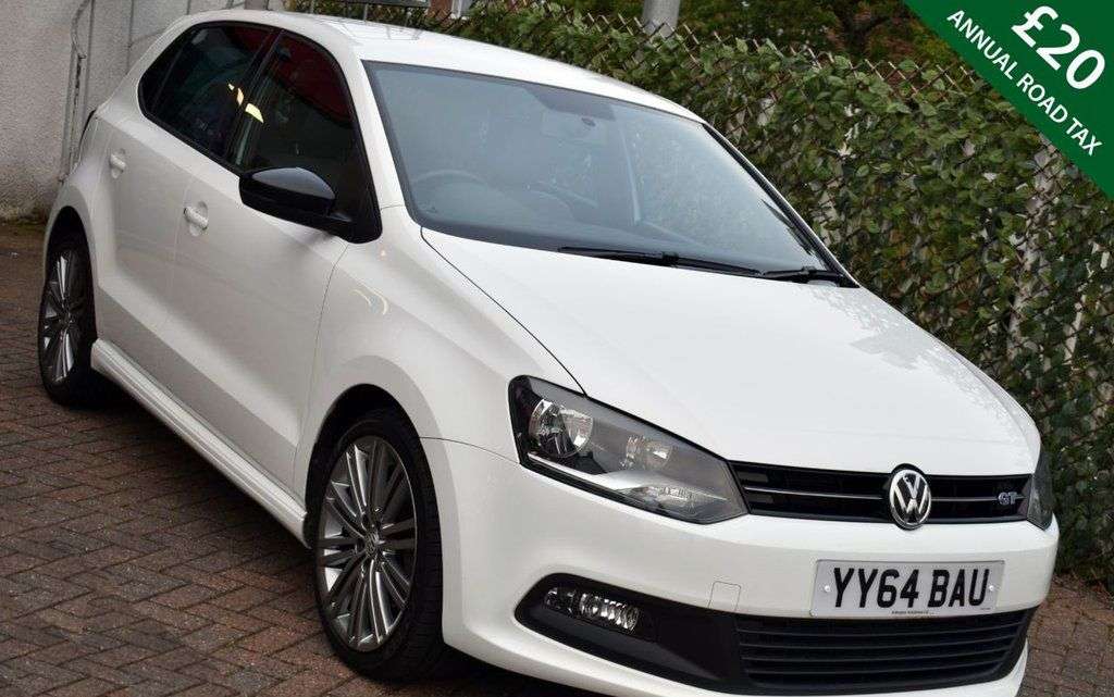 A 2014 VOLKSWAGEN POLO 1.4TSi BLUEMOTION TECH GT 5 DOOR 6-SPEED (148 BHP) DAB / Privacy / £20 Road A 2014 VOLKSWAGEN POLO 1.4TSi BLUEMOTION TECH GT 5 DOOR 6-SPEED (148 BHP) DAB / Privacy / £20 Road