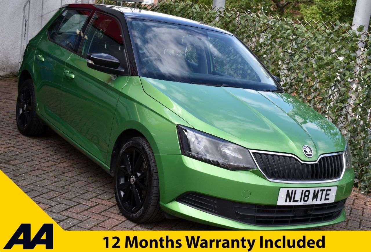 A 2018 SKODA FABIA 1.0TSi COLOUR EDITION 5 DOOR 94 BHP (EURO 6) Apple CarPlay / DAB / Park Ass A 2018 SKODA FABIA 1.0TSi COLOUR EDITION 5 DOOR 94 BHP (EURO 6) Apple CarPlay / DAB / Park Ass