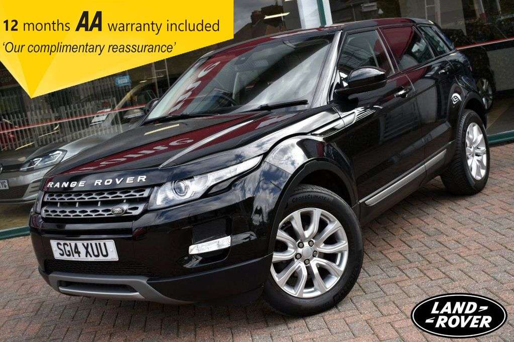 A 2014 LAND ROVER RANGE ROVER EVOQUE 2.2 SD4 4WD PURE 5 DOOR 9-SPEED AUTO 187 BHP Panoramic Sunroof / DAB / Crui A 2014 LAND ROVER RANGE ROVER EVOQUE 2.2 SD4 4WD PURE 5 DOOR 9-SPEED AUTO 187 BHP Panoramic Sunroof / DAB / Crui