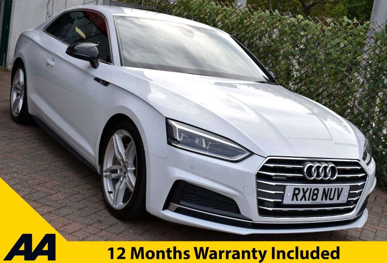 A 2018 AUDI A5 TFSI QUATTRO S LINE A 2018 AUDI A5 TFSI QUATTRO S LINE