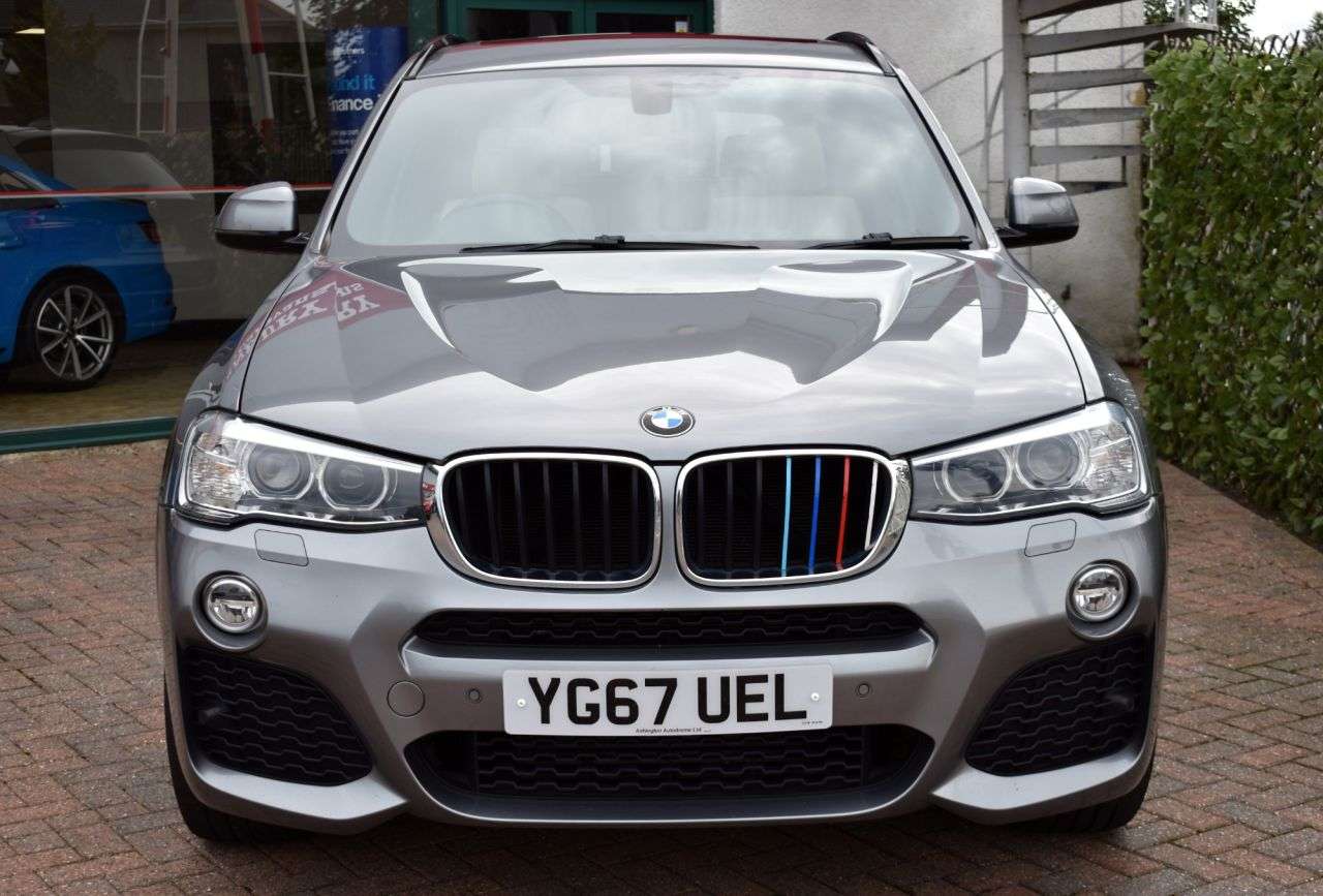 A 2017 BMW X3 20d M-SPORT X-DRIVE 5 DOOR 8-SPEED AUTO 187 BHP (EURO 6) Pan Roof / 20" All A 2017 BMW X3 20d M-SPORT X-DRIVE 5 DOOR 8-SPEED AUTO 187 BHP (EURO 6) Pan Roof / 20" All