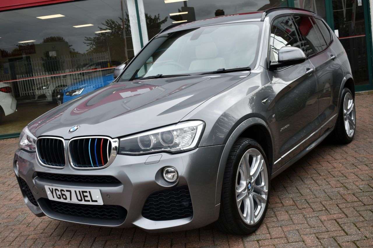 A 2017 BMW X3 20d M-SPORT X-DRIVE 5 DOOR 8-SPEED AUTO 187 BHP (EURO 6) Pan Roof / 20" All A 2017 BMW X3 20d M-SPORT X-DRIVE 5 DOOR 8-SPEED AUTO 187 BHP (EURO 6) Pan Roof / 20" All