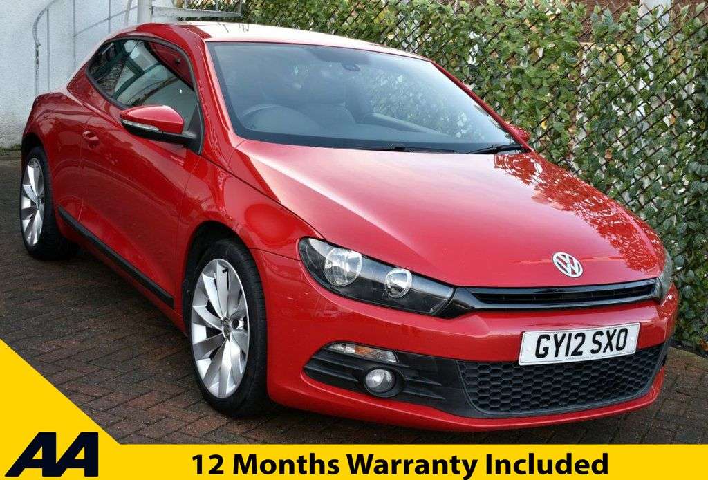 A 2012 VOLKSWAGEN SCIROCCO 2.0TSi GT NAV 3 DOOR 6-SPEED 207 BHP Heated Seats / Rear Park / Cruise A 2012 VOLKSWAGEN SCIROCCO 2.0TSi GT NAV 3 DOOR 6-SPEED 207 BHP Heated Seats / Rear Park / Cruise