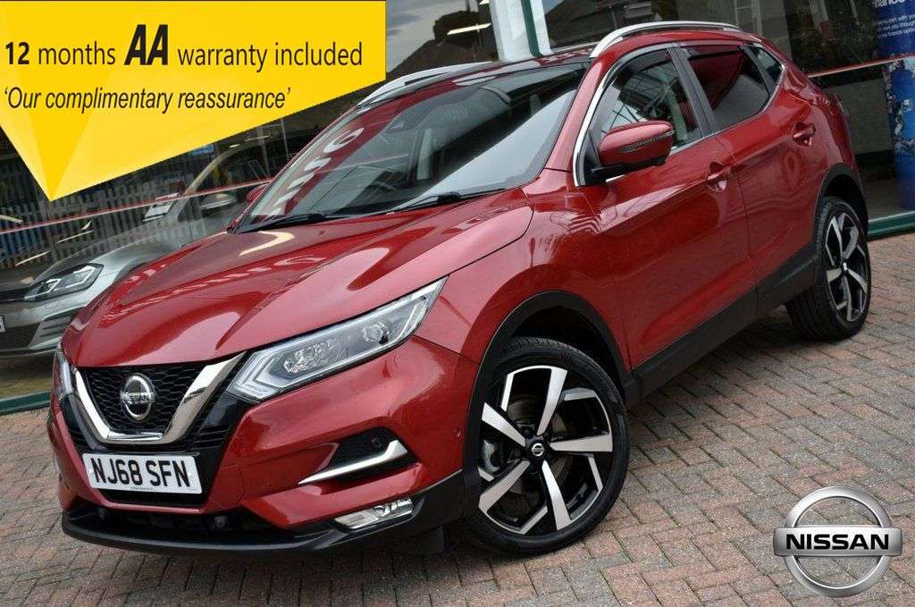 A 2018 NISSAN QASHQAI 1.5dCi TEKNA 5 DOOR 6-SPEED 108 BHP (EURO 6) Panoramic Sunroof / DAB / Crui A 2018 NISSAN QASHQAI 1.5dCi TEKNA 5 DOOR 6-SPEED 108 BHP (EURO 6) Panoramic Sunroof / DAB / Crui