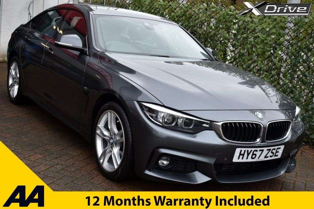 A 2017 BMW 4 SERIES GRAN COUPE 420d M-SPORT X-DRIVE 5 DOOR 8-SPEED AUTO 187 BHP (EURO 6) High Spec - See D A 2017 BMW 4 SERIES GRAN COUPE 420d M-SPORT X-DRIVE 5 DOOR 8-SPEED AUTO 187 BHP (EURO 6) High Spec - See D